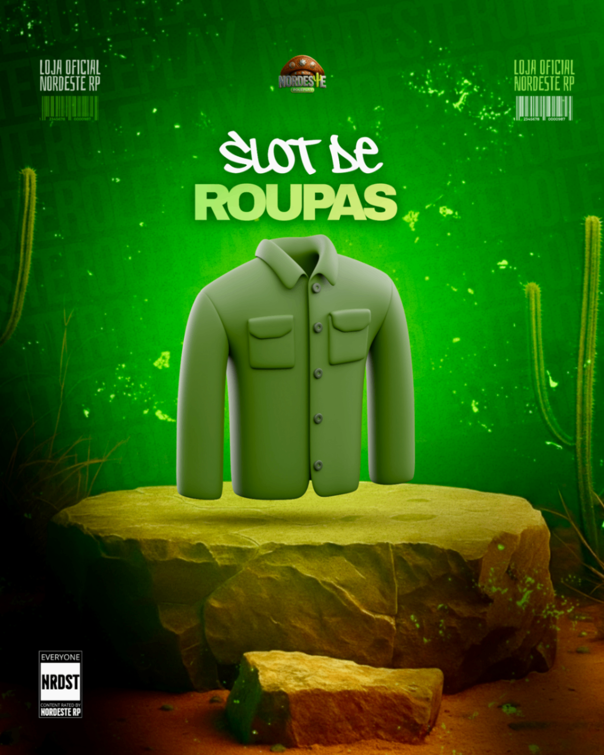 +3 Slots de Roupas [WIPE]