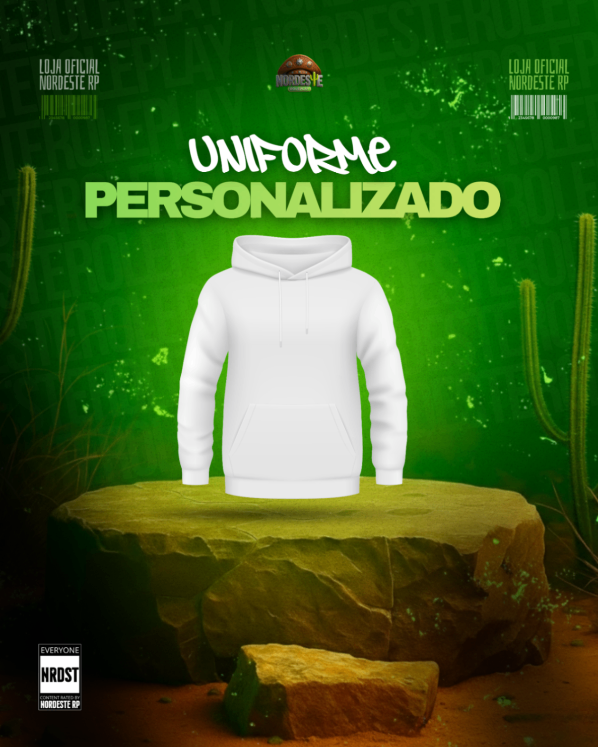 ADICIONAR UNIFORME PERSONALIZADO [12 PEÇAS]