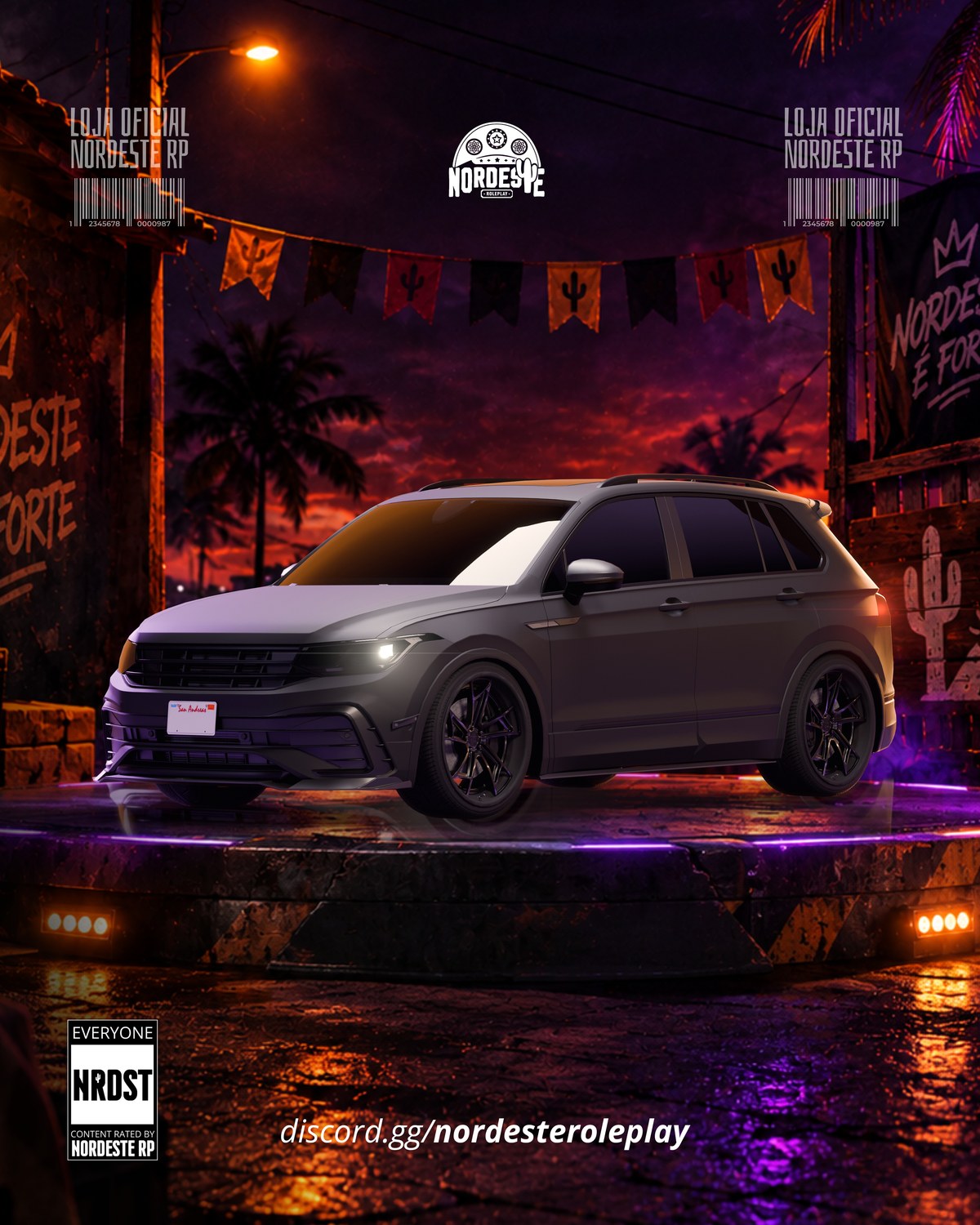 Volks Tigwan [BLINDADO 16 TIROS] [WIPE]