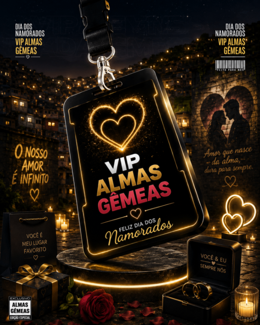 💘 VIP ALMAS GÊMEAS + VEÍCULO [ PARA ELE ]