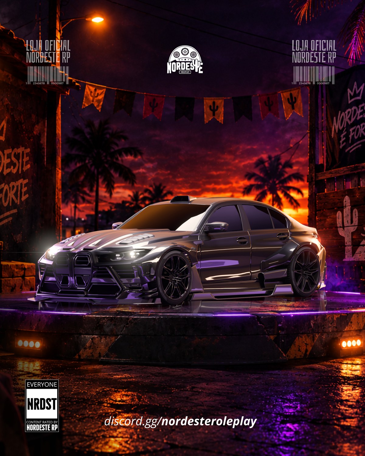 BMV M-3 Widebody [BLINDADO 32 TIROS] [WIPE]